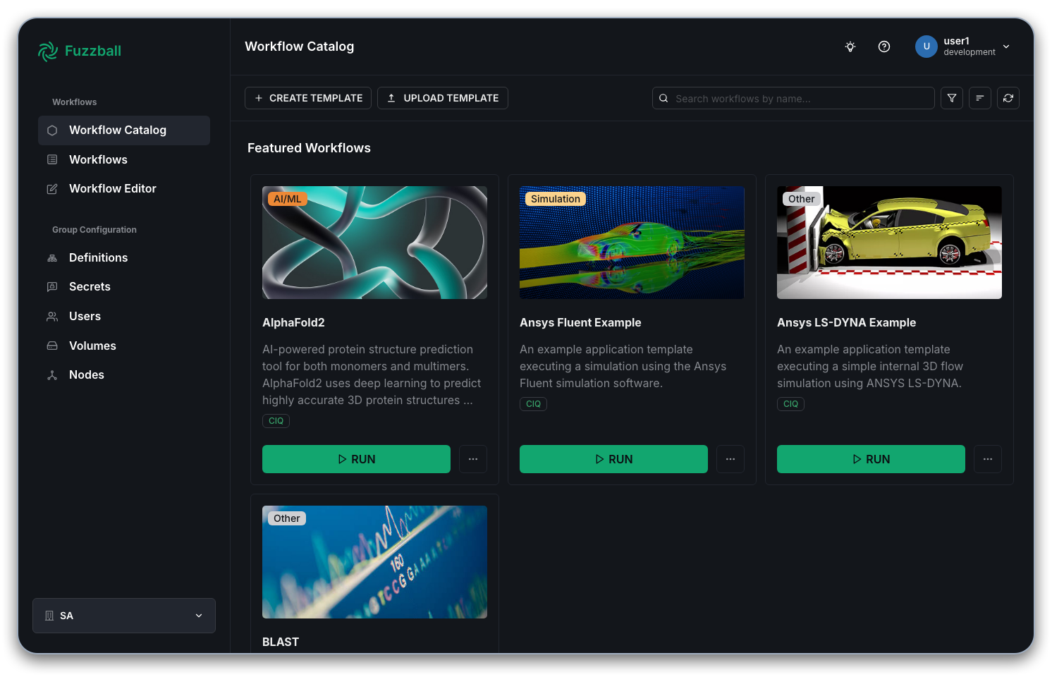 Workflow Catalog