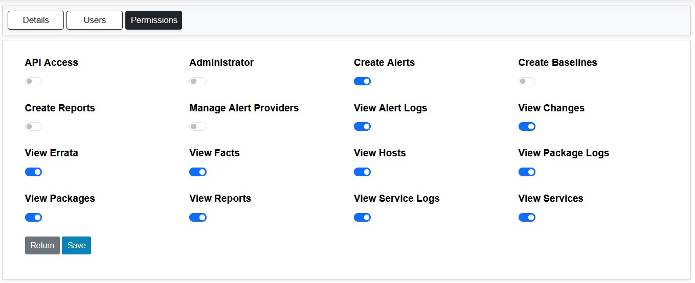 Admin Teams Permissions