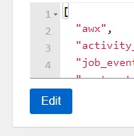 Edit Configuration