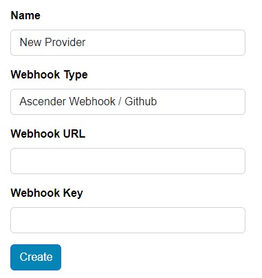 Alerts Providers Webhook