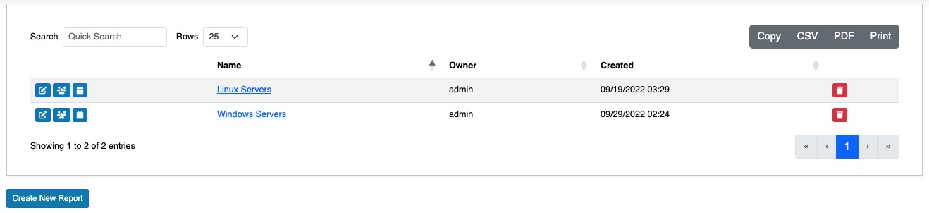 Reports Overview